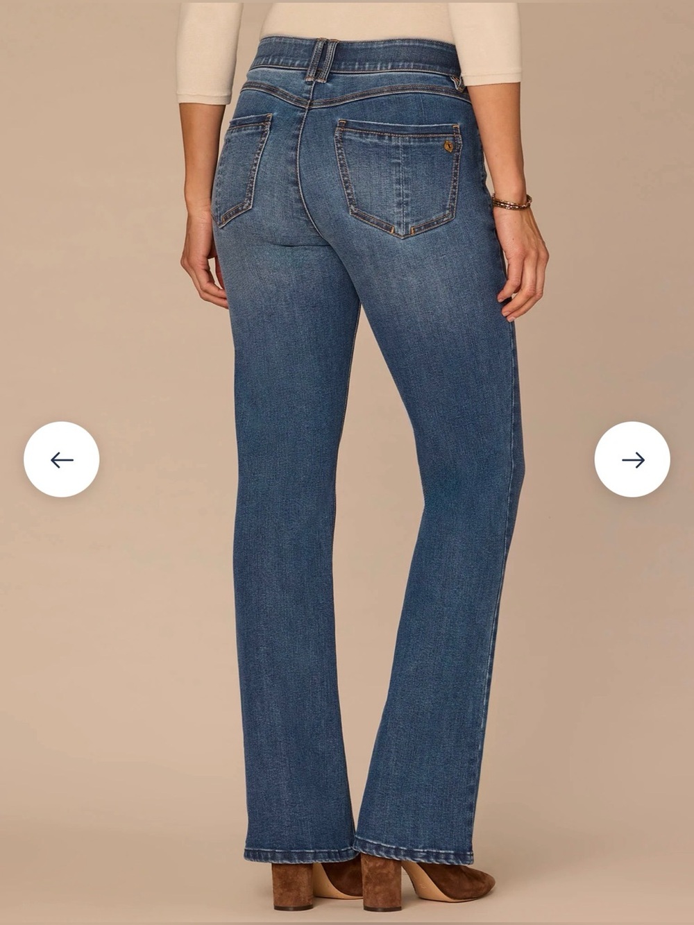 Democracy Women’s Boot Cut Jeans in Dark Indigo